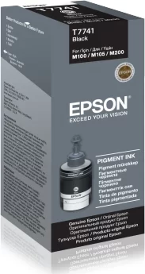 C13T77414A BLACK, PIGMENT-140ML-M105,M100,M200