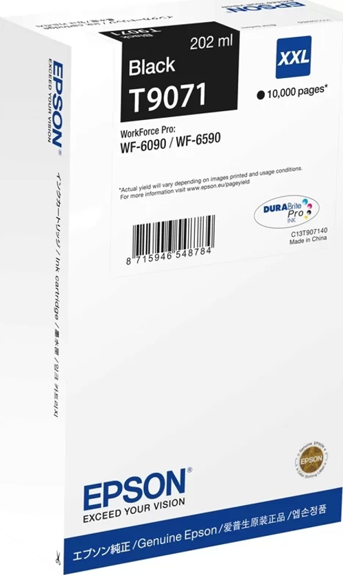 C13T907140 WF-6XXX SERİES INK CARTRİDGE XXL BLACK
