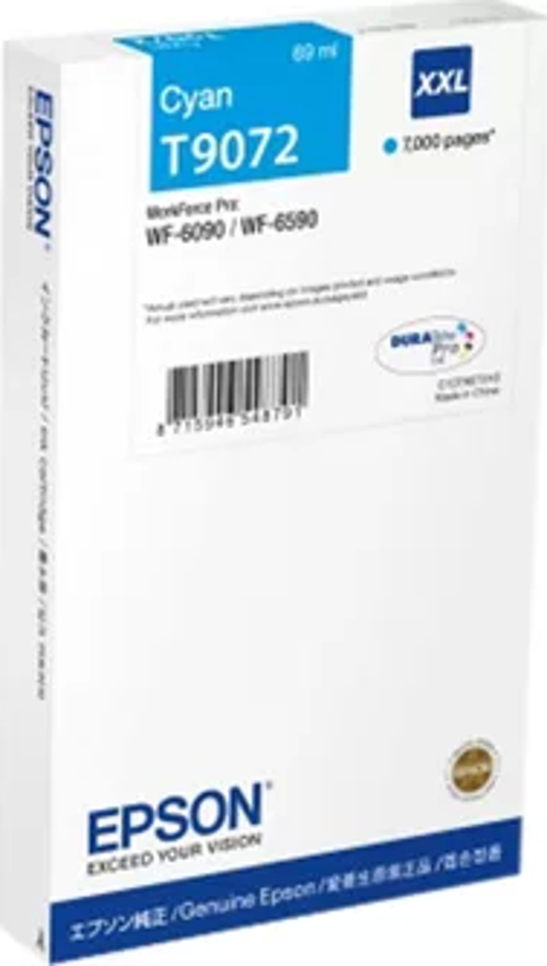 C13T907240 WF-6XXX SERİES INK CARTRİDGE XXL CYAN