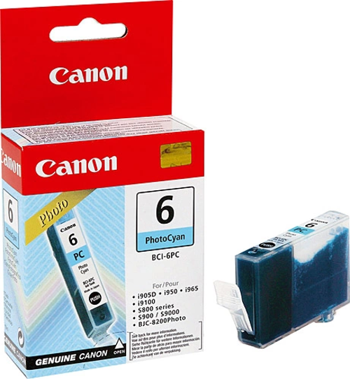 OUTLET CANON BCI-6PC FOTO MAVİ ORJİNAL KARTUŞ 280 SAYFA (PHOTO BJC 8200 İ9900 S820 S9000 İP6000D)