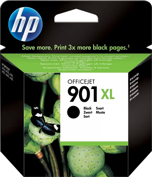 CC654AE 901XL SİYAH MÜREKKEP KARTUŞ 700 SAYFA YÜKSEK KAPASİTE (4500 J4580 J4660)