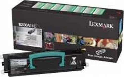 OUTLET LEXMARK E250A11E SİYAH ORJİNAL TONER 3500 SAYFA (E250D E250DN E350D E352DN)