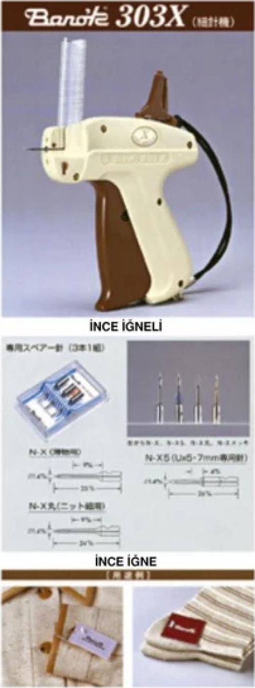 Etiketleme Tabancası BANO'K 303-X