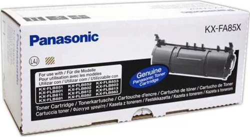 OUTLET PANASONİC KX-FA85X SİYAH ORJİNAL TONER 5000 SAYFA (KX FL511 KX FL611)