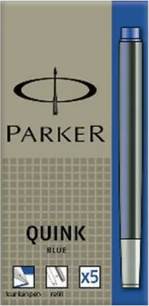 Quink Kartuş Mavi (Uzun)