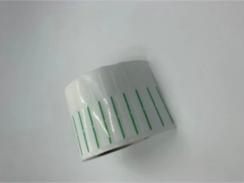 KUYUMCU ETİKETİ RENKLİ ÇİZGİLİ (İTHAL)10 X 72 1250 ADET YEŞİL