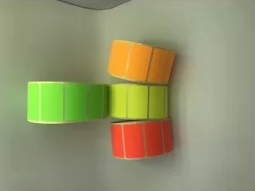 NEON ETİKET 30X50 1.000´Lİ (KIRMIZI)