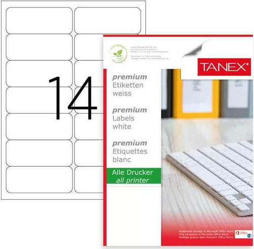 Laser Etiket Kod 2014 99.1mm x 38x1mm