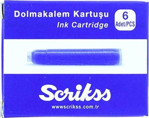 Dolmakalem Kartuşu Mavi 6’lı Kutu