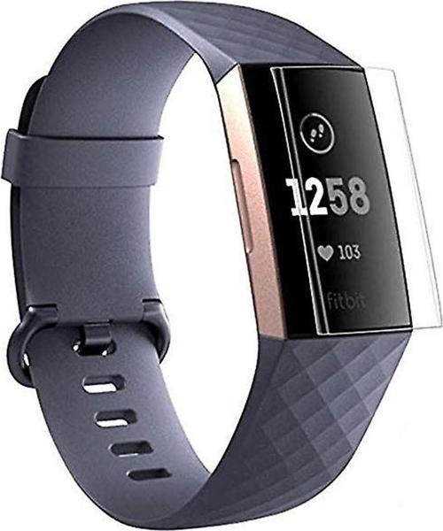 Fitbit Charge 4 Ön Darbe Emici Ekran Koruyucu Nano Cam (4 Adet)