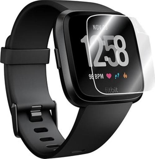 Fitbit Versa 2 Ön Darbe Emici Ekran Koruyucu Nano Cam (4 Adet)