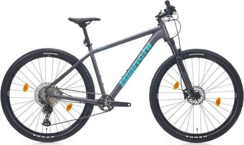 BIANCHI MAGMA COMP 9.S ERKEK DAĞ BİSİKLETİ 430H HD 29 JANT 12 VİTES DEORE GRAPHITE MATT METALİZE CELESTE GLOSS