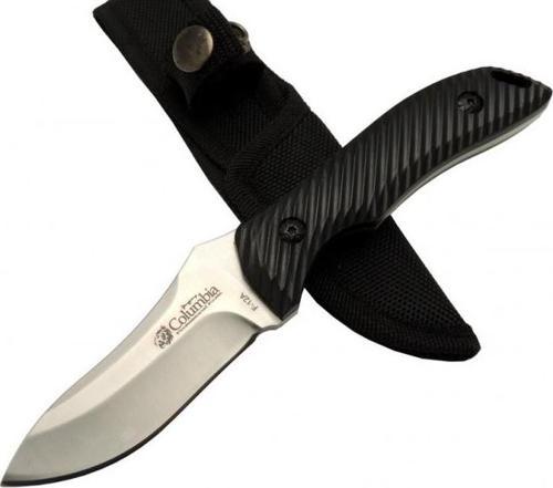 Columbia F 12A Siyah Av Bıçağı 20cm - Plastik Sap, Kılıflı