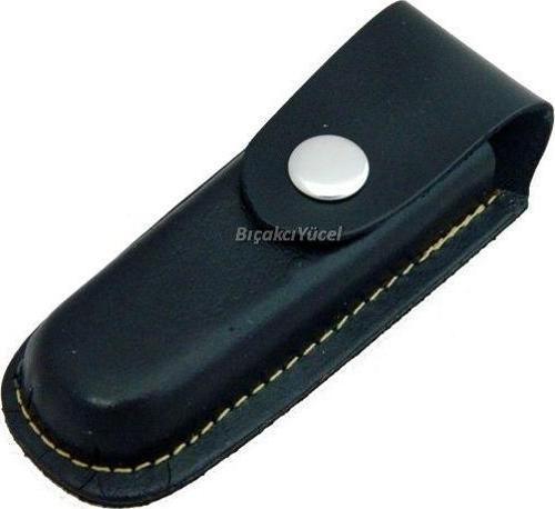 Hakiki Deri Çakı Kılıfı No:0 - 10 cm, Kemerlikli