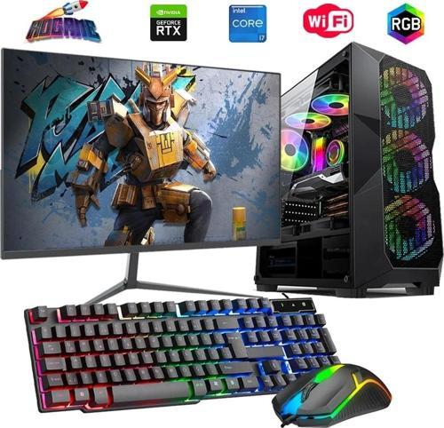 i7 14700F 16GB DDR4 480SSD 6GB RTX3050 27" 165HzMon. Oyun Bilgisayarı