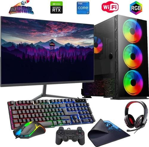 i7 14700F 32GB DDR4 1TB M2 12GB RTX3060 24" Mon. Oyun Bilgisayarı (Gaming SET)
