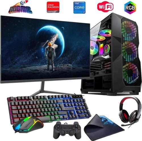 i7 14700F 32GB DDR4 1TB M2 8GB RX580 27" 165Hz Mon. Oyun Bilgisayarı (Gaming SET)