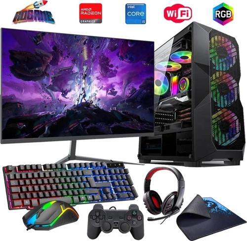 I5 13400F 16GB DDR4 480SSD 8GB RX580 24" Mon. Oyun Bilgisayarı (Gaming SET)