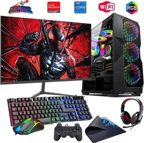 I5 14400F 16GB DDR4 480SSD 8GB RX580 27" 165Hz Mon. Oyun Bilgisayarı (Gaming SET)