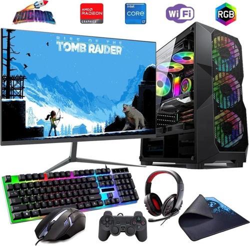 İ7 12700F 16GB DDR4 480SSD 8GB RX580 27" 165Hz Mon. Oyun Bilgisayarı (Gaming SET)