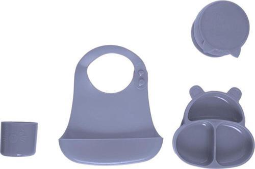 Beslenme Seti Navy Blue (HupPo, HamHam, BuBu, KitTen, Bibsy)