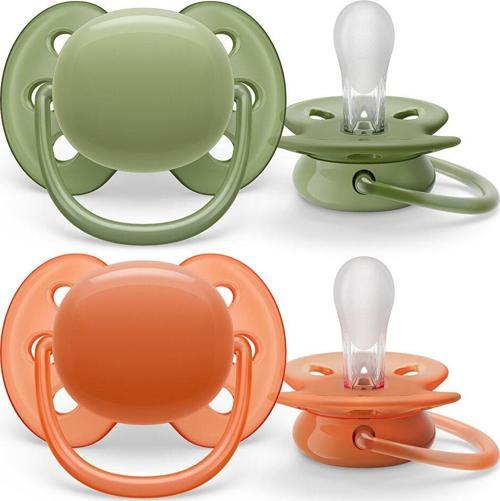 Ultra Soft Emzik 18+ Ay, 2'li Paket, Unisex