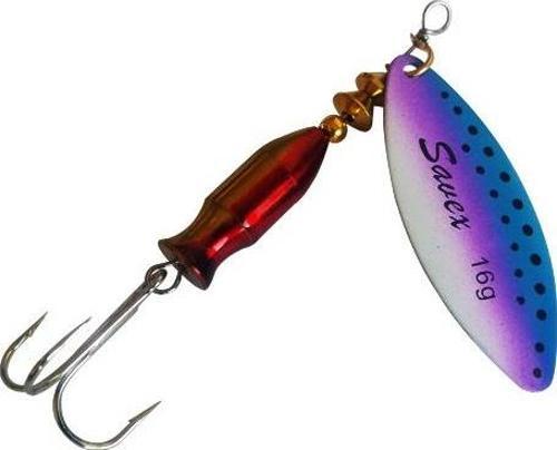 Turna Levrek Alabalık Döner Olta Kaşık - Alp Long - Rainbo Mavi - No:2/16GR