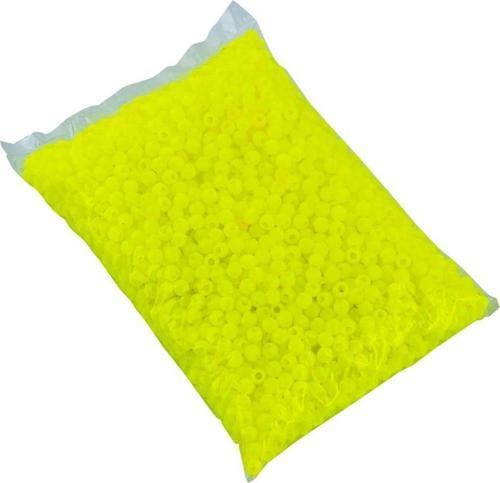 Yüzen Sazan Boncuğu - 10 MM - Neon Yeşili (1 KG)