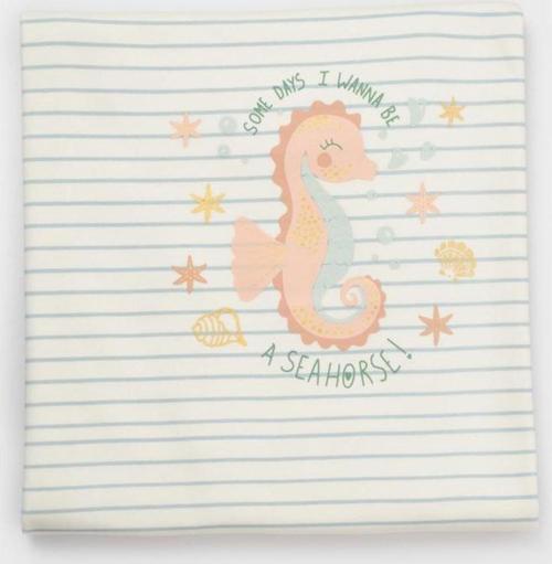 Save The Seahorse Bebek Battaniyesi 85x90 64692