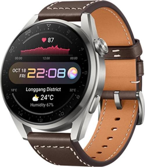 Huawei Watch 3 İle Uyumlu Ön Darbe Emici Ekran Koruyucu Nano Cam (4 Adet)