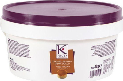 Karamel Krema Dolgusu 4 Kg