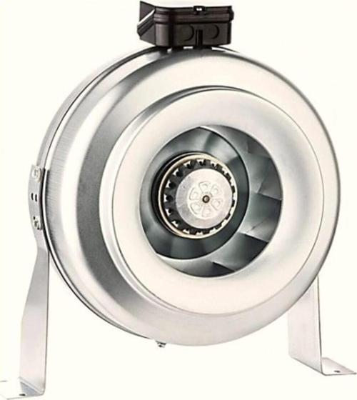 Bahçıvan 20 Cm Çapında Bdtx 200-A 2300 D/D 220/230 Volt Monofaze Yuvarlak Kanal Fanı Geriye Eğimli