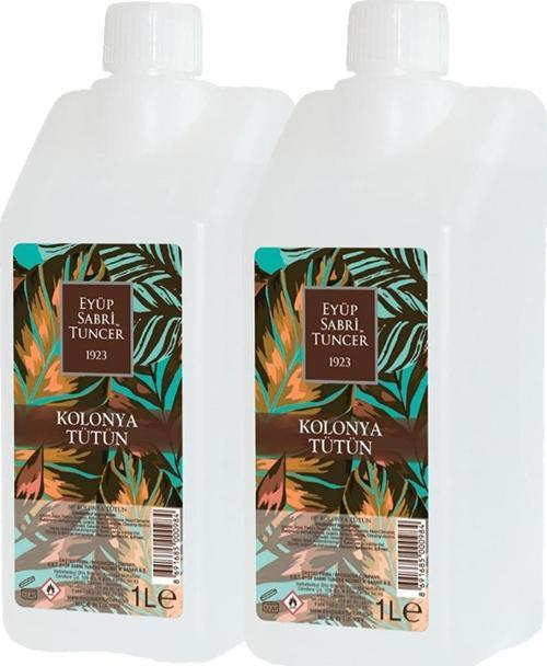 Tütün Kolonyası Yedek Şişe 1 Litre x 2 Adet