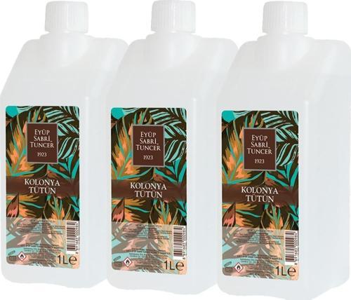 Tütün Kolonyası Yedek Şişe 1 Litre x 3 adet