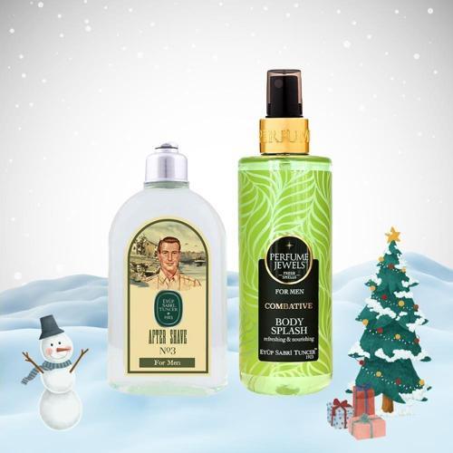 Yılbaşı Paketi Erkek Body Splash Combative 250 ml ve Tıraş Kolonyası No:3