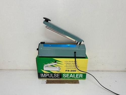 Akse 20 Cm Demir Gövde Naylon Poşet Agzı Yapıştırma Makinesi