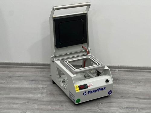 Manuel Kase Kapatma Tek Gözlü Eko Model Tabak Kapatma Makinesi Gri