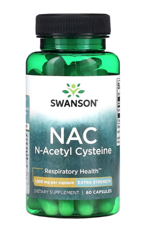 , NAC N-Acetyl Cysteine, 1,000 mg, 60 Capsules. Usa Versiondur..Eu Version Değildir.3530