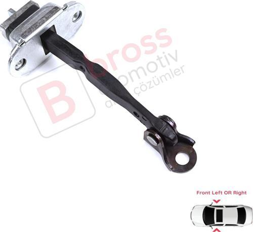 Toyota Camry MK6 V4 XV40 2006-2012 6861033070 İçin Ön Sağ veya Sol Kapı Gergisi