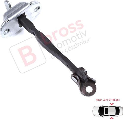 Toyota Yaris Vitz MK3 P13 2010-2014 Vios P15 Verso S P12 Makyajsız Kasa İçin Arka Kapı Gergisi