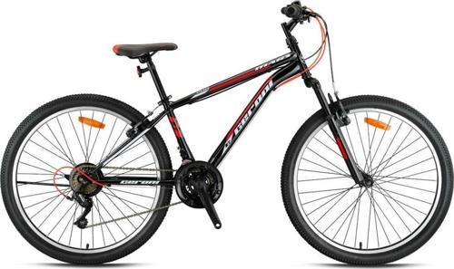 MARS PLUS - 20  - MTB - 10' - 21 Vites - V.B - Parlak Siyah-Kırmızı/Beyaz