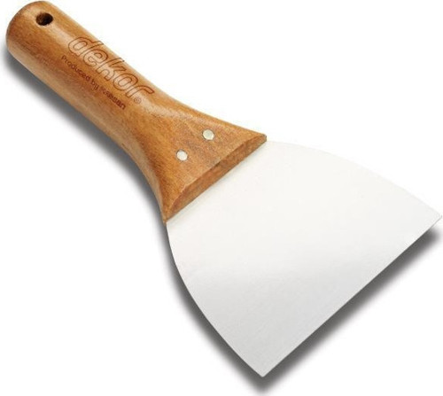 009 Macun Ispatula Ahşap sap Pas. Çelik 14cm