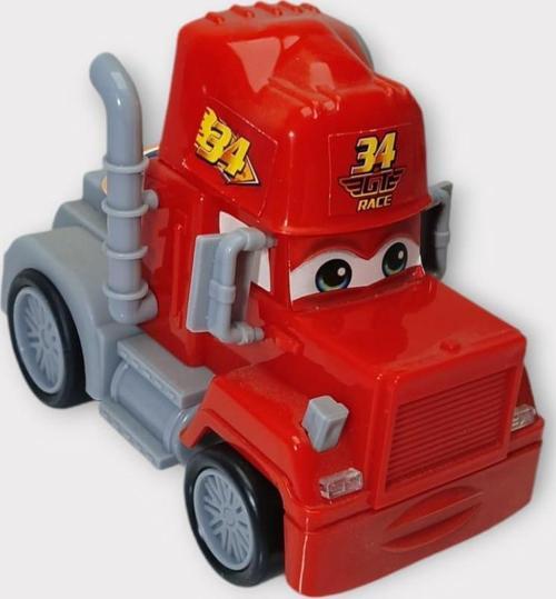 Sürtmeli Oyuncak Tır - Kırmızı