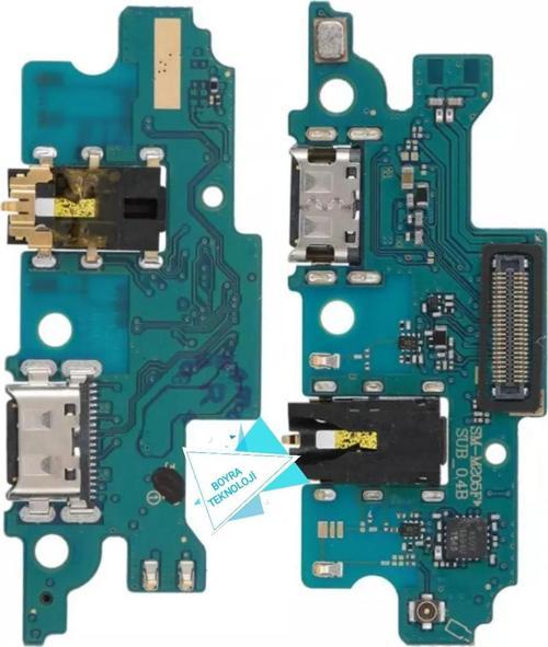 Galaxy M20 Orijinal Şarj Bordu Flex Mikrofon Kulaklık Girişi