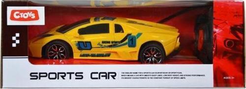 s Sports Car 27 Mhz Full Fonksiyon Uzaktan Kumandalı Ferrari Sarı CE 04