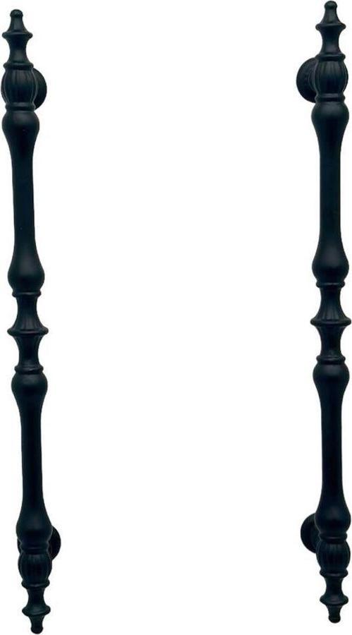 Şehzade Mat Siyah Mobilya Dolap Mutfak Çekmece Kulpu 160 Mm ( 16 Cm ) 10 Adet