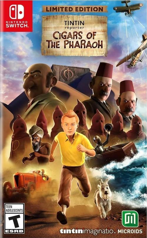 Tintin Reporter  -  Cigars Of The Pharaoh Switch Oyun