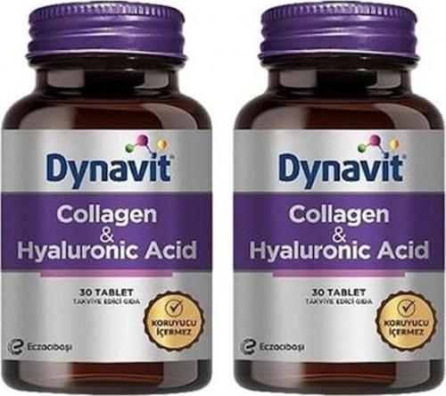 Dynavit Collagen Hyaluronic Acid 30 Tablet x2 Adet