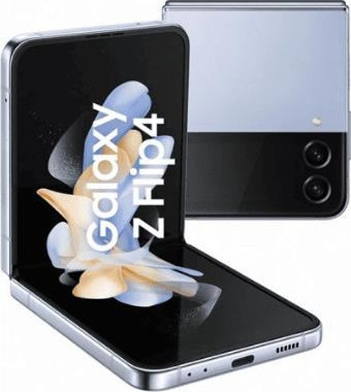 Yenilenmiş Galaxy Z Flip 4 128GB -B Kalite- Mavi