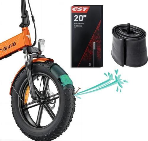 20x4.00 Jelli Sıvılı Fat Bike Elektrikli Bisiklet İç Lastik